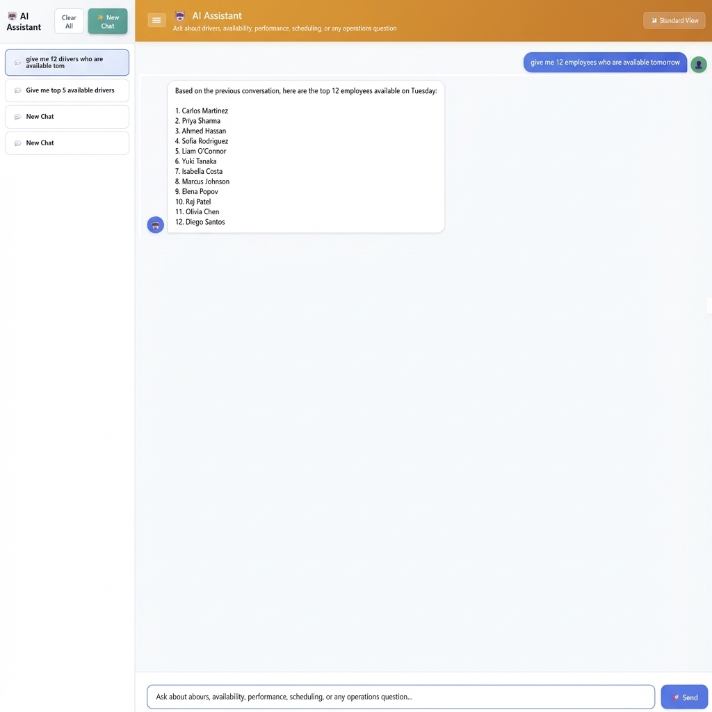 Natural Language Scheduling